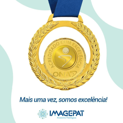 Essa medalha é nossa!